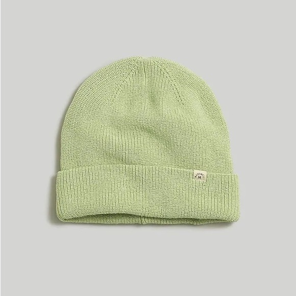 Madewell Resourced cotton cuffed beanie New With Tags - Picture 1 of 6